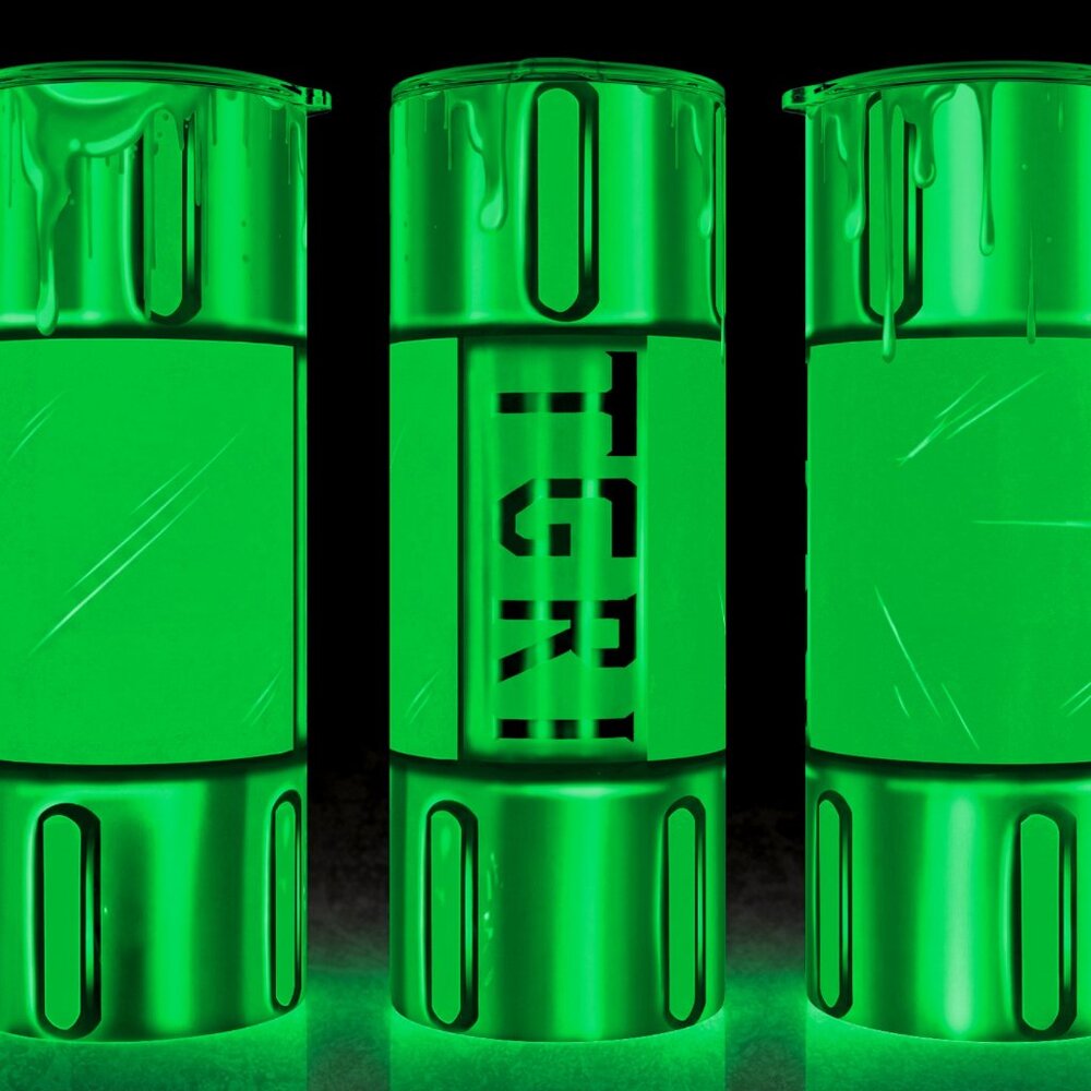 Glow in the Dark TMNT TGRI Ooze Canister - Ninja Turtles Cup Mug Tumbler 20oz